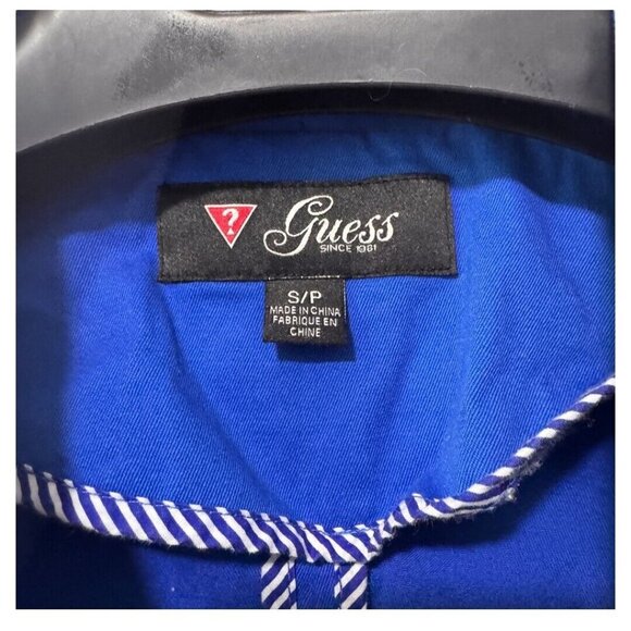 GUESS royal blue‎ blazer size small - Picture 2 of 4
